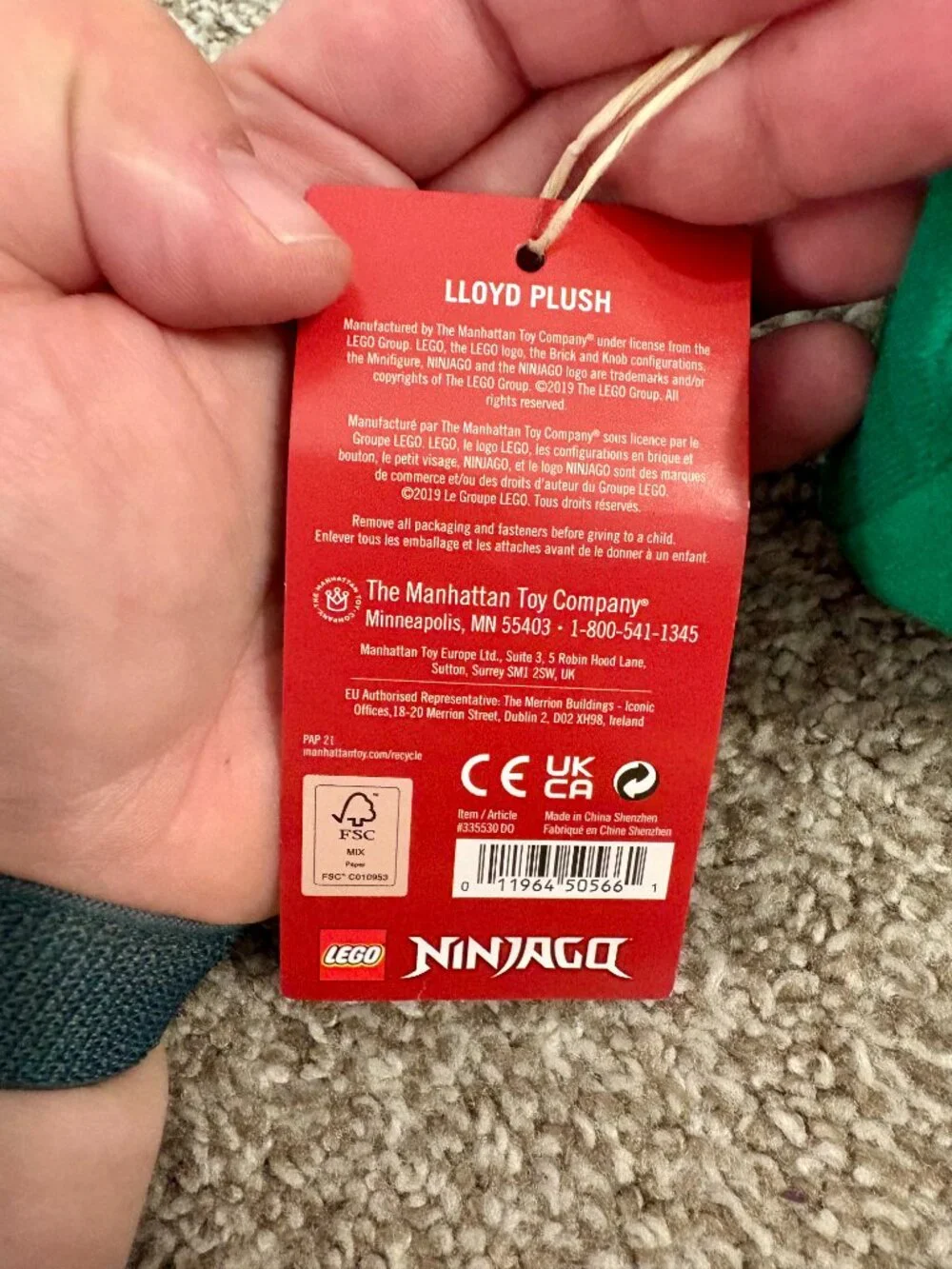Lego new tags